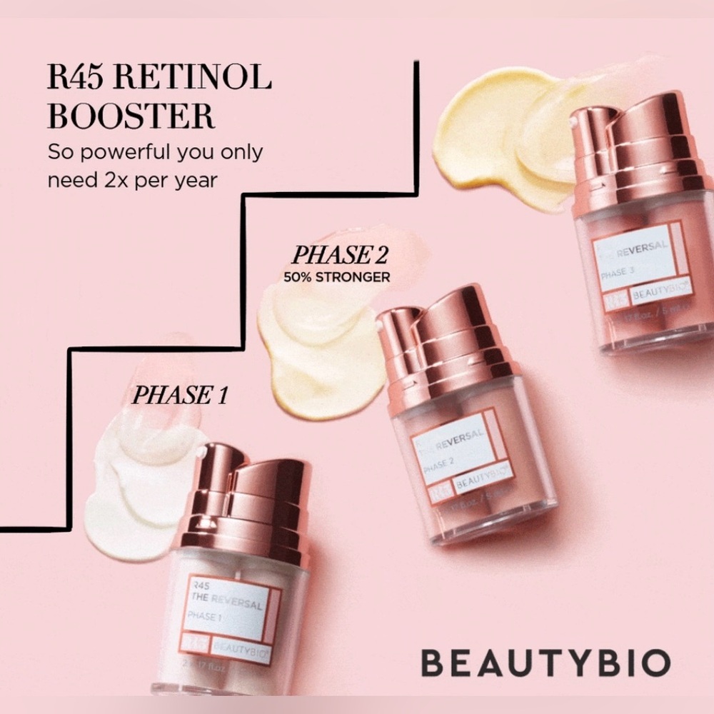 BeautyBio R45 The Reversal Skincare Set - White, Pink, Cream - Picture 10 of 10